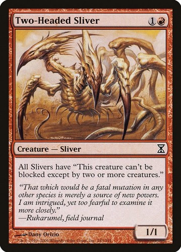 Two headed sliver - two-headed,